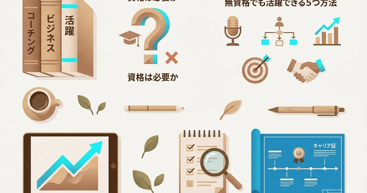 コーチに資格は必要か――無資格でも活躍する方法 - BootCast Media