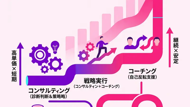 ハイブリッドモデルの実践設計――コーチング × コンサルで収益を最大化する