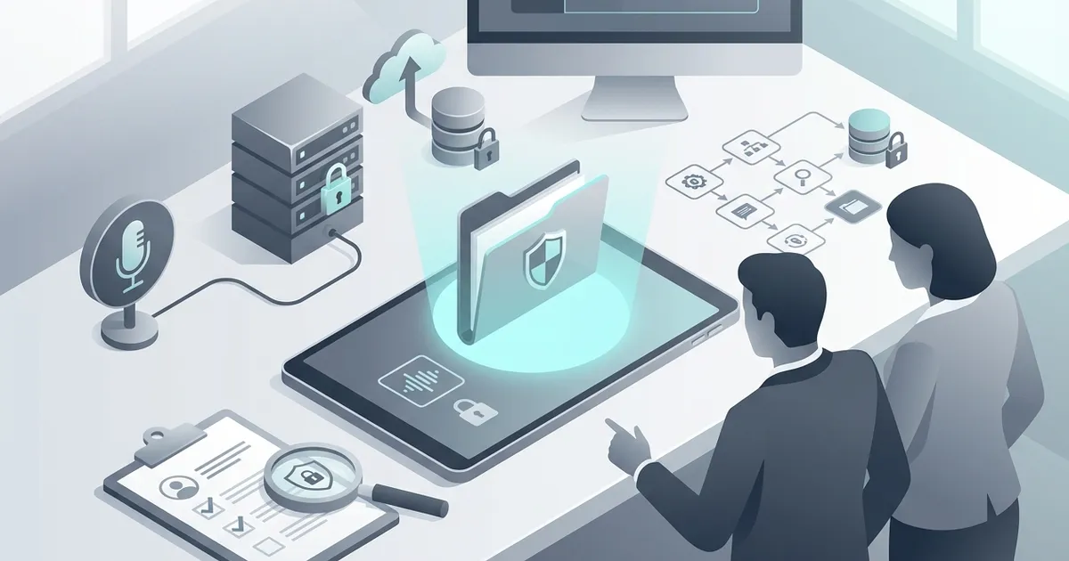 音声データのセキュリティとプライバシー――安全にナレッジを蓄積する実践ガイド - BootCast Media