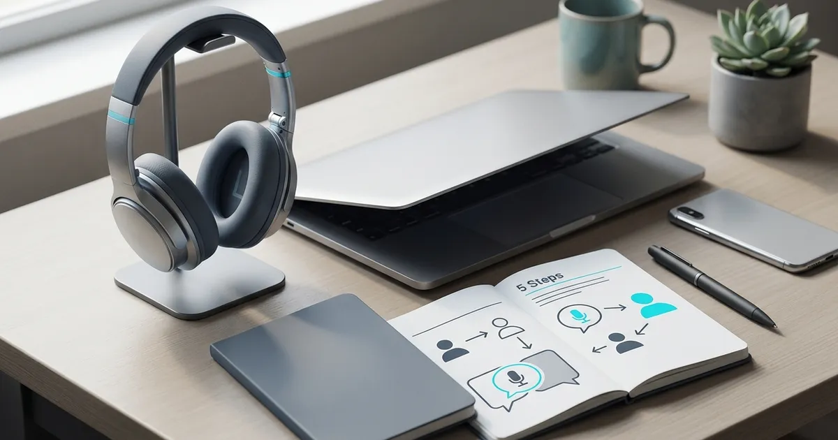 音声1on1の始め方――カメラオフで深い対話を実現する5ステップ - BootCast Media