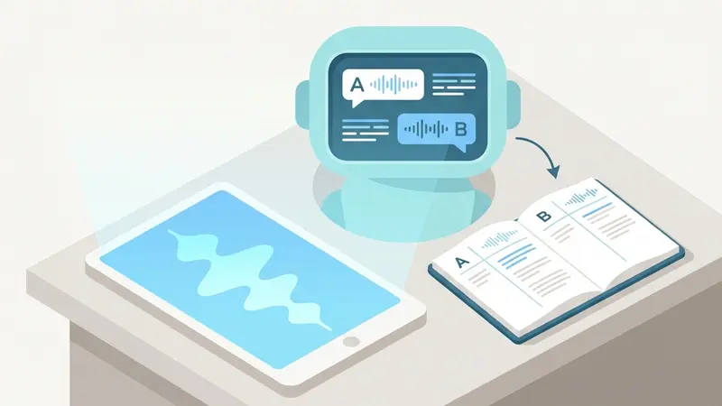 ステップ2 — AI で文字起こし＋話者分離する