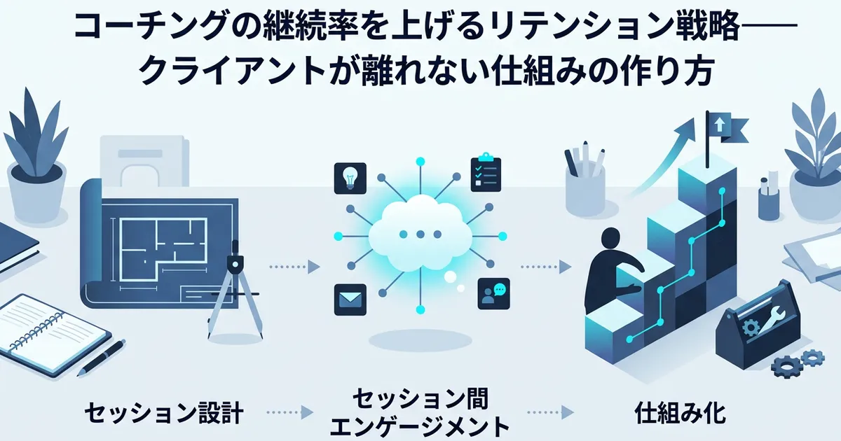 コーチングの継続率を上げるリテンション戦略――クライアントが離れない仕組みの作り方 - BootCast Media