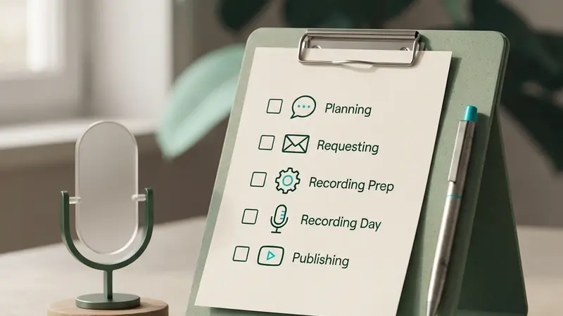 ゲスト対談を成功に導くチェックリスト