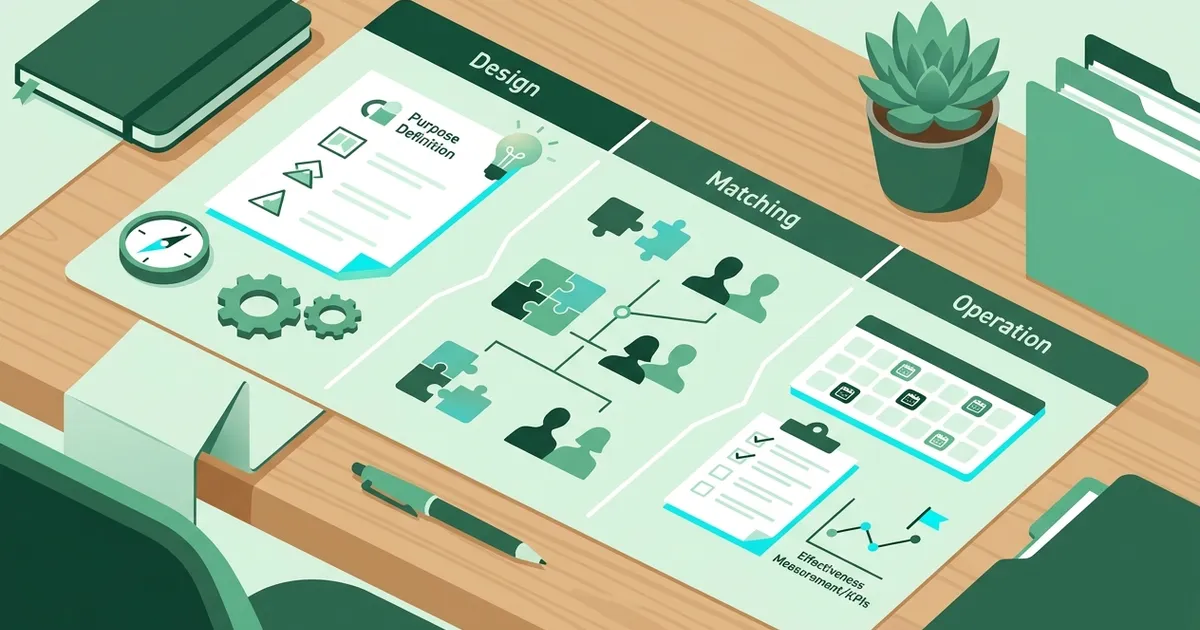 メンター制度の作り方――設計・マッチング・運用の全体像 - BootCast Media