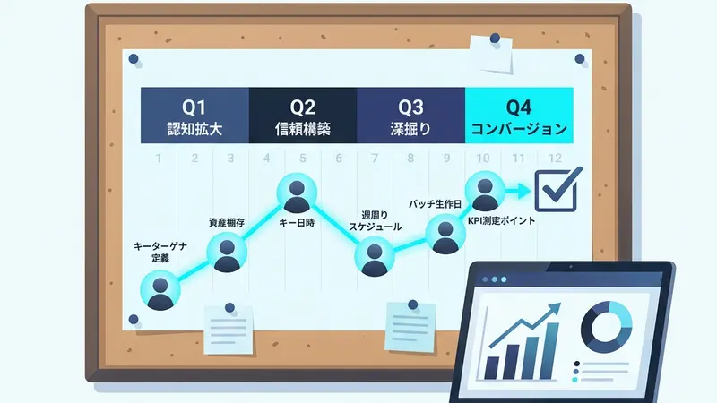 チェックリスト――年間コンテンツカレンダー完成までの10ステップ
