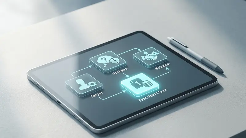 フェーズ1（月0〜3万円）――専門性を言語化し、最初の1人を獲得する