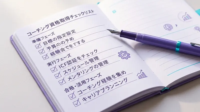コーチング資格取得チェックリスト