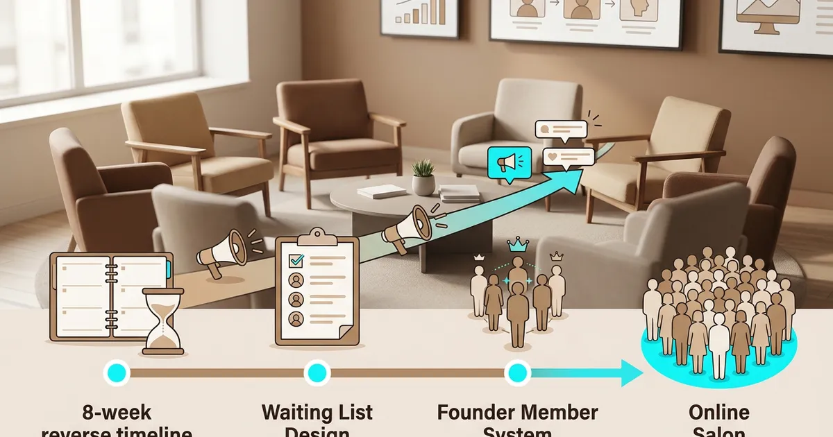 オンラインサロンのローンチ戦略――公開前に50名を集める方法 - BootCast Media