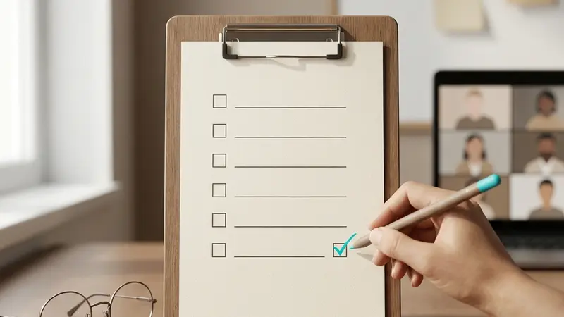 稟議書提出前チェックリスト